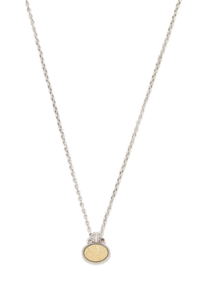Chain Of Happiness Pink Necklace, 18k Gold, Sterling Silver & Tourmaline